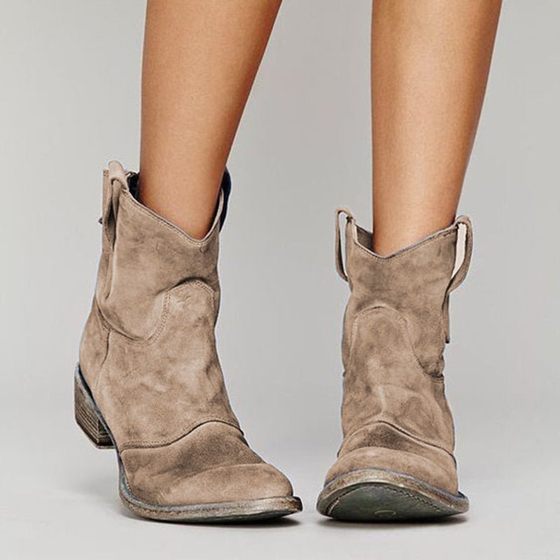 Square Heel Low Martin Boots | Luxury Home Accessories | Heulog Glow
