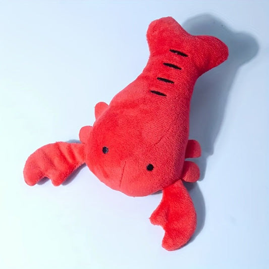 Squeaky Lobster Stuffed Toy For Dog Interactive Bite Resistant Toy For Small And Medium Dogs Crab Lobster | Luxury Home Accessories | Heulog Glow