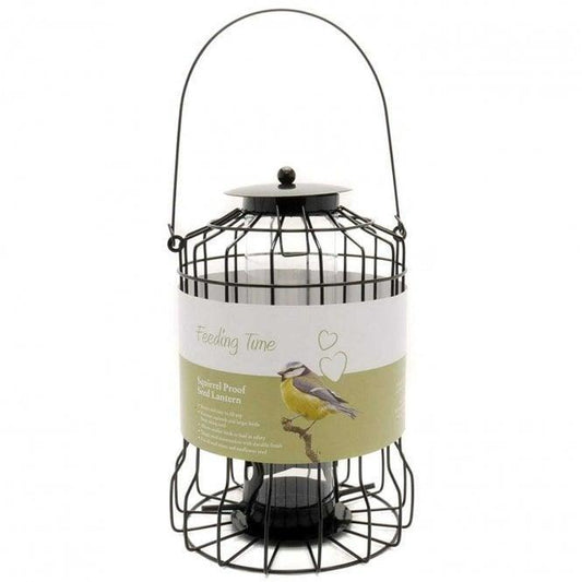 Squirrel Proof Seed Lantern | Luxury Home Accessories | Heulog Glow