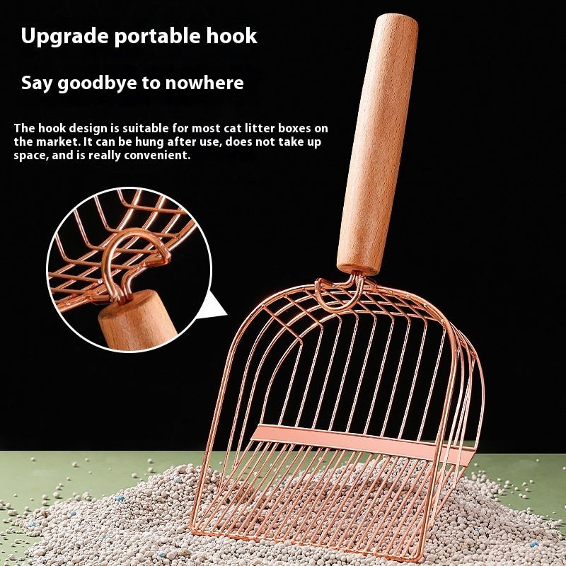 Stainless Steel Household Pet Shovel | Luxury Home Accessories | Heulog Glow