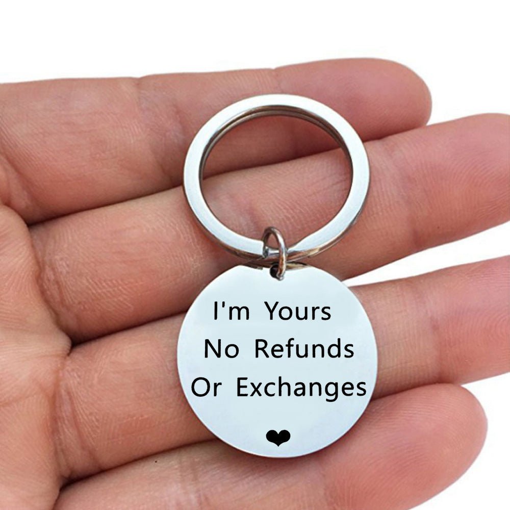 Stainless Steel Keychain Valentine Father's Day Gift | Luxury Home Accessories | Heulog Glow