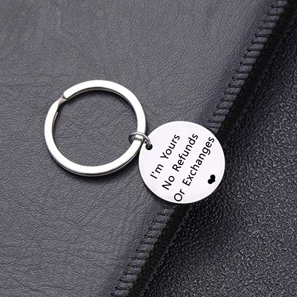 Stainless Steel Keychain Valentine Father's Day Gift | Luxury Home Accessories | Heulog Glow