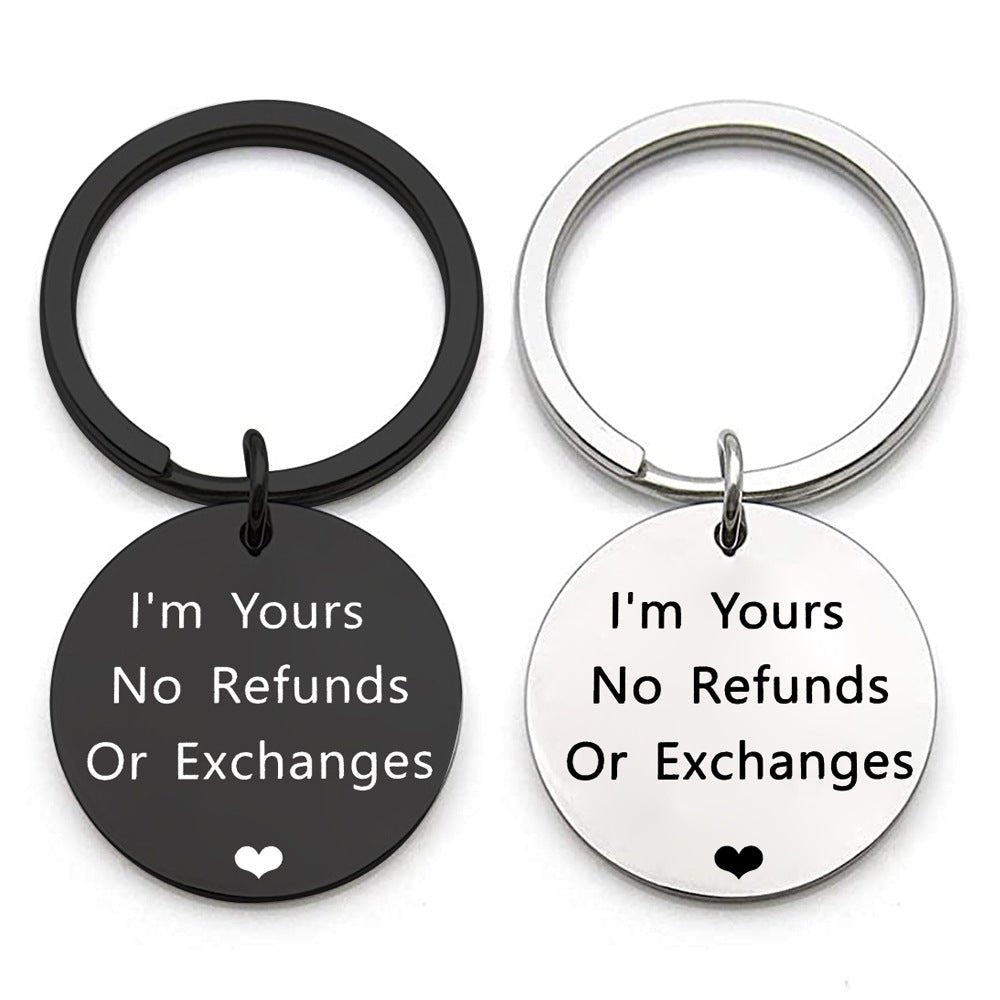 Stainless Steel Keychain Valentine Father's Day Gift | Luxury Home Accessories | Heulog Glow