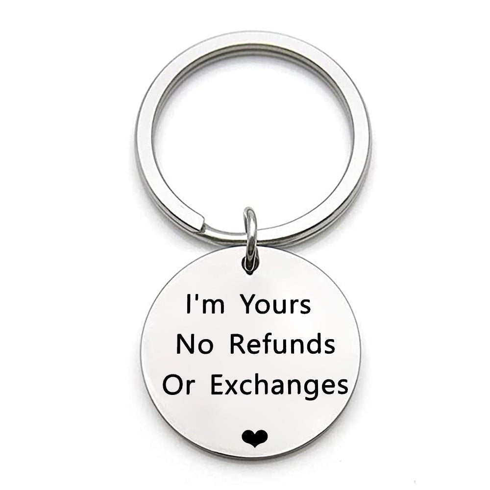 Stainless Steel Keychain Valentine Father's Day Gift | Luxury Home Accessories | Heulog Glow