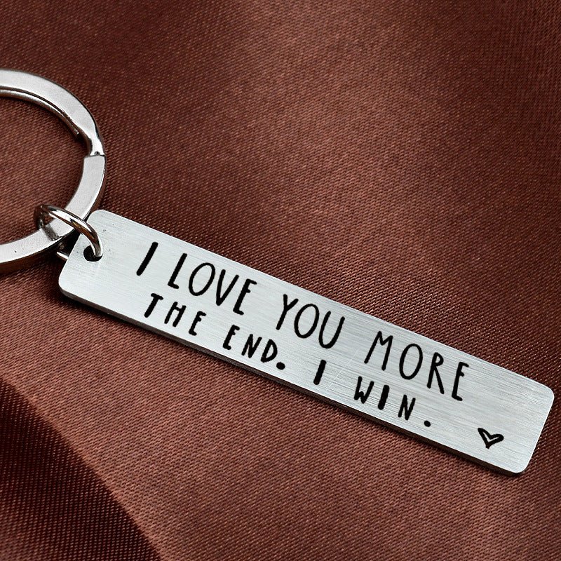 Stainless Steel Keychain Valentine's Day Gift | Luxury Home Accessories | Heulog Glow