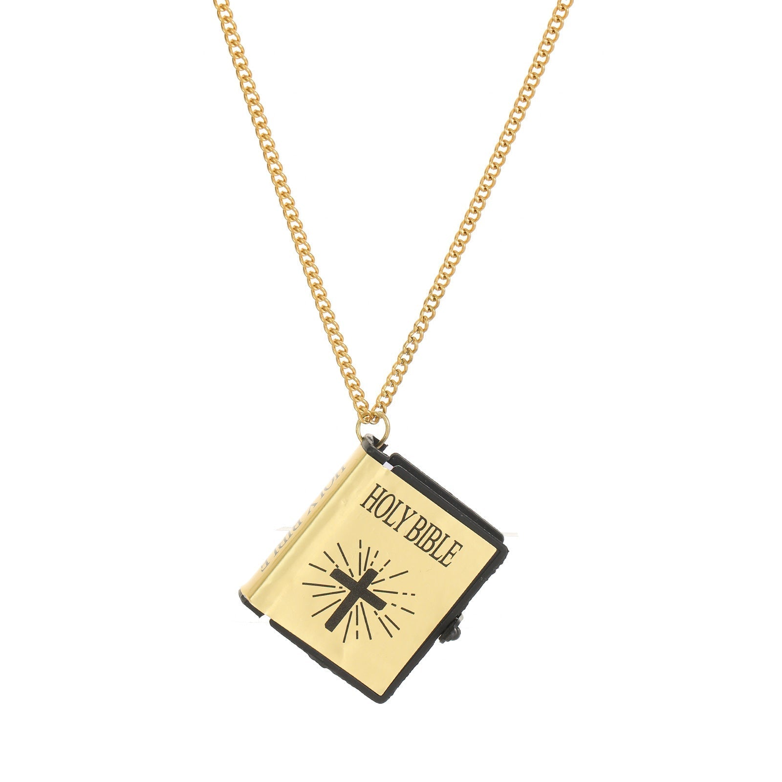 Stainless Steel Necklaces For Men Women Cross Bible Verses Pendant Christian Jesus Baptism Gifts Fashion Jewelry | Luxury Home Accessories | Heulog Glow