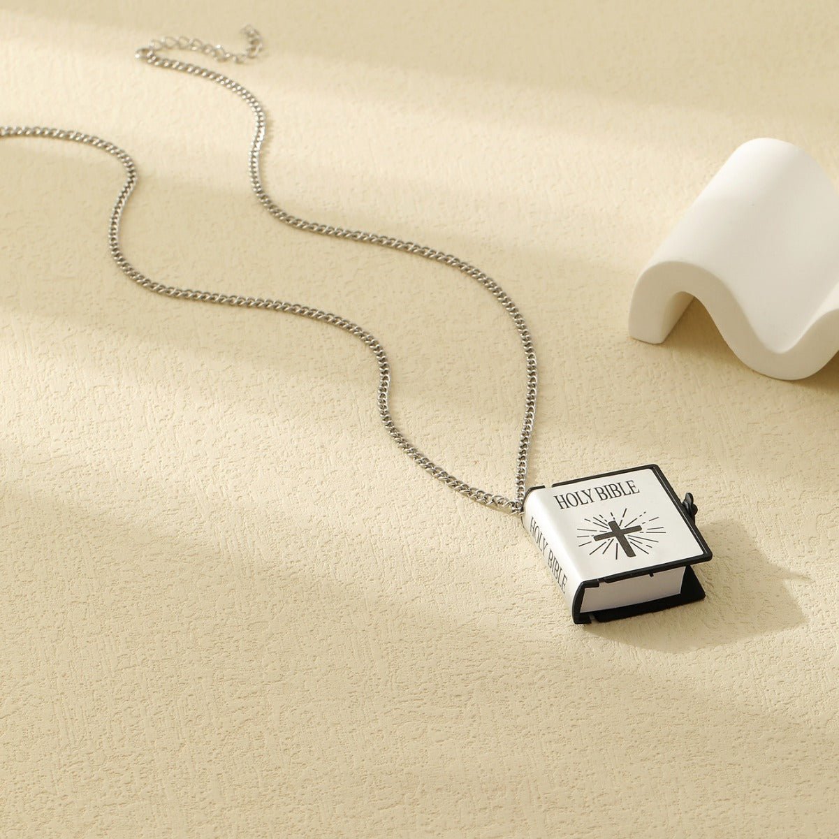 Stainless Steel Necklaces For Men Women Cross Bible Verses Pendant Christian Jesus Baptism Gifts Fashion Jewelry | Luxury Home Accessories | Heulog Glow
