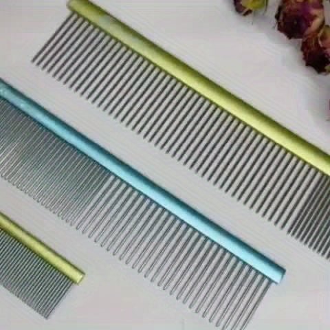 Stainless Steel Pet Comb | Luxury Home Accessories | Heulog Glow