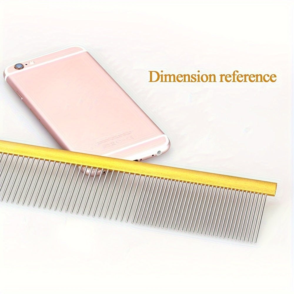 Stainless Steel Pet Comb | Luxury Home Accessories | Heulog Glow