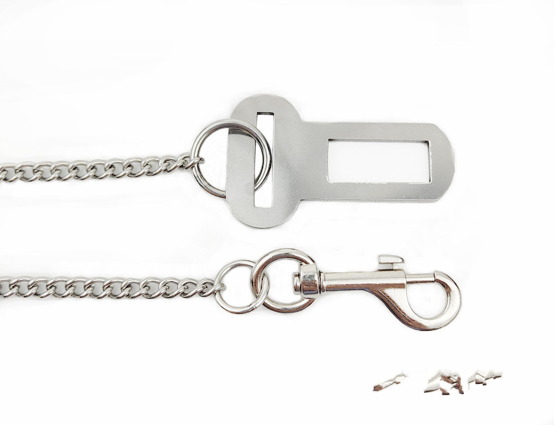 Stainless Steel Small Chain Puppy Car Safety Rope | Luxury Home Accessories | Heulog Glow