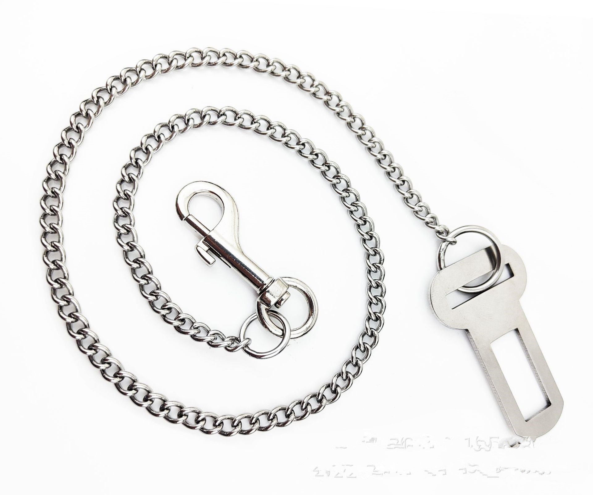 Stainless Steel Small Chain Puppy Car Safety Rope | Luxury Home Accessories | Heulog Glow
