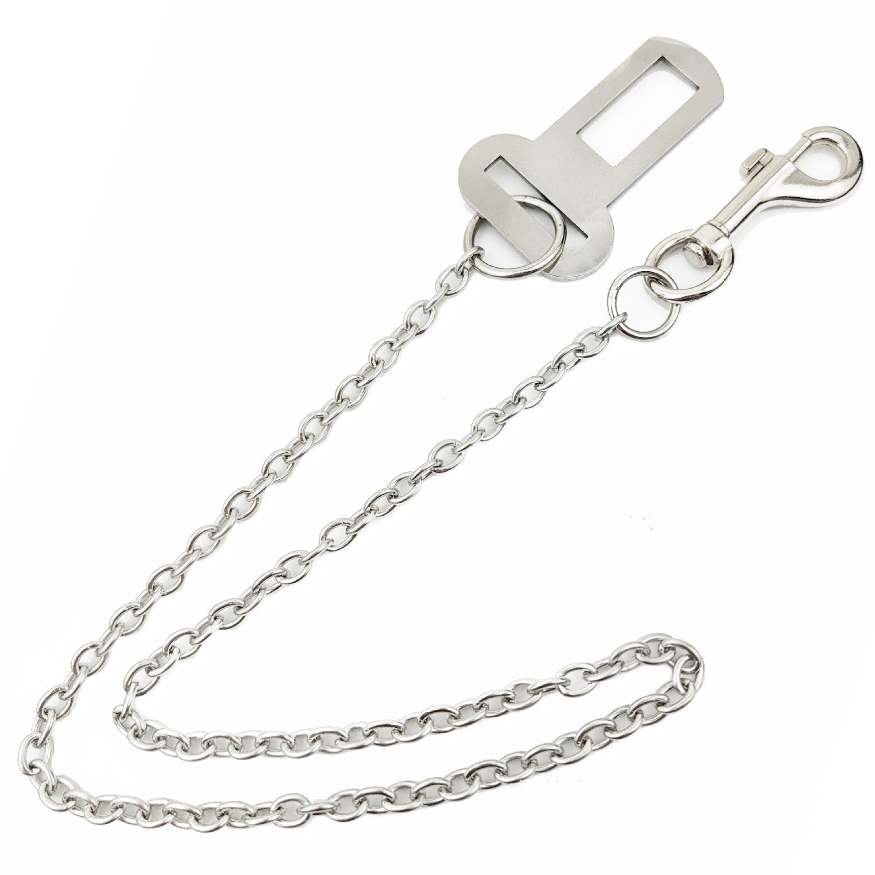 Stainless Steel Small Chain Puppy Car Safety Rope | Luxury Home Accessories | Heulog Glow