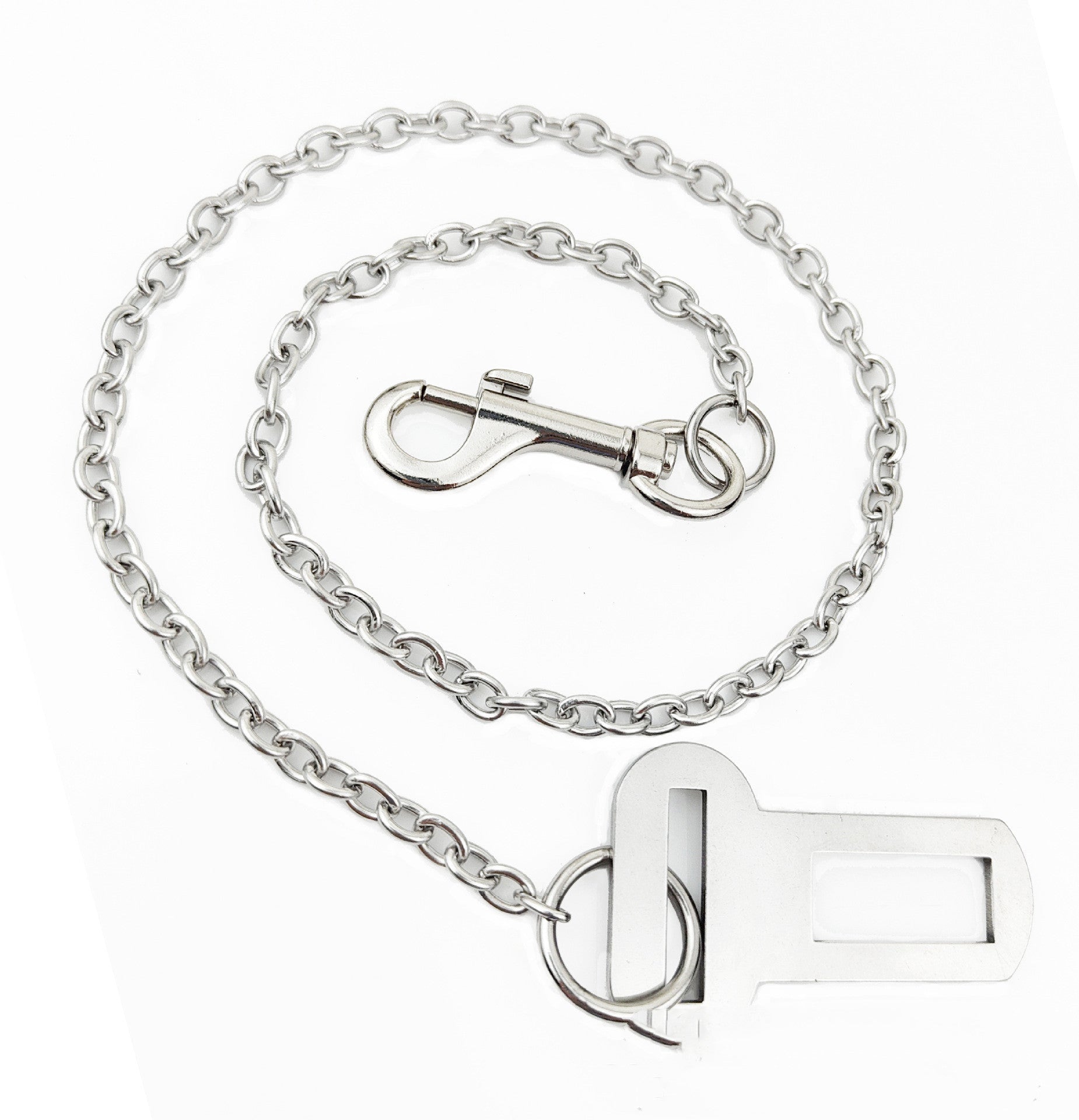 Stainless Steel Small Chain Puppy Car Safety Rope | Luxury Home Accessories | Heulog Glow
