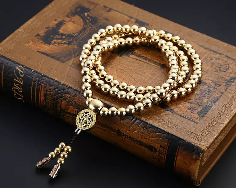 Stainless steel thunderbolt beads necklace | Luxury Home Accessories | Heulog Glow