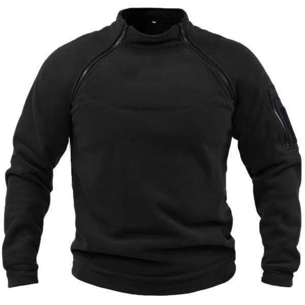Stand Collar Men's Sweater Warm And Loose Solid Color Clothing | Luxury Home Accessories | Heulog Glow