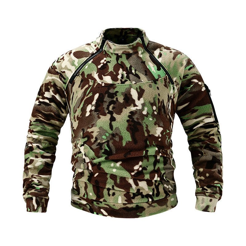 Stand Collar Men's Sweater Warm And Loose Solid Color Clothing | Luxury Home Accessories | Heulog Glow