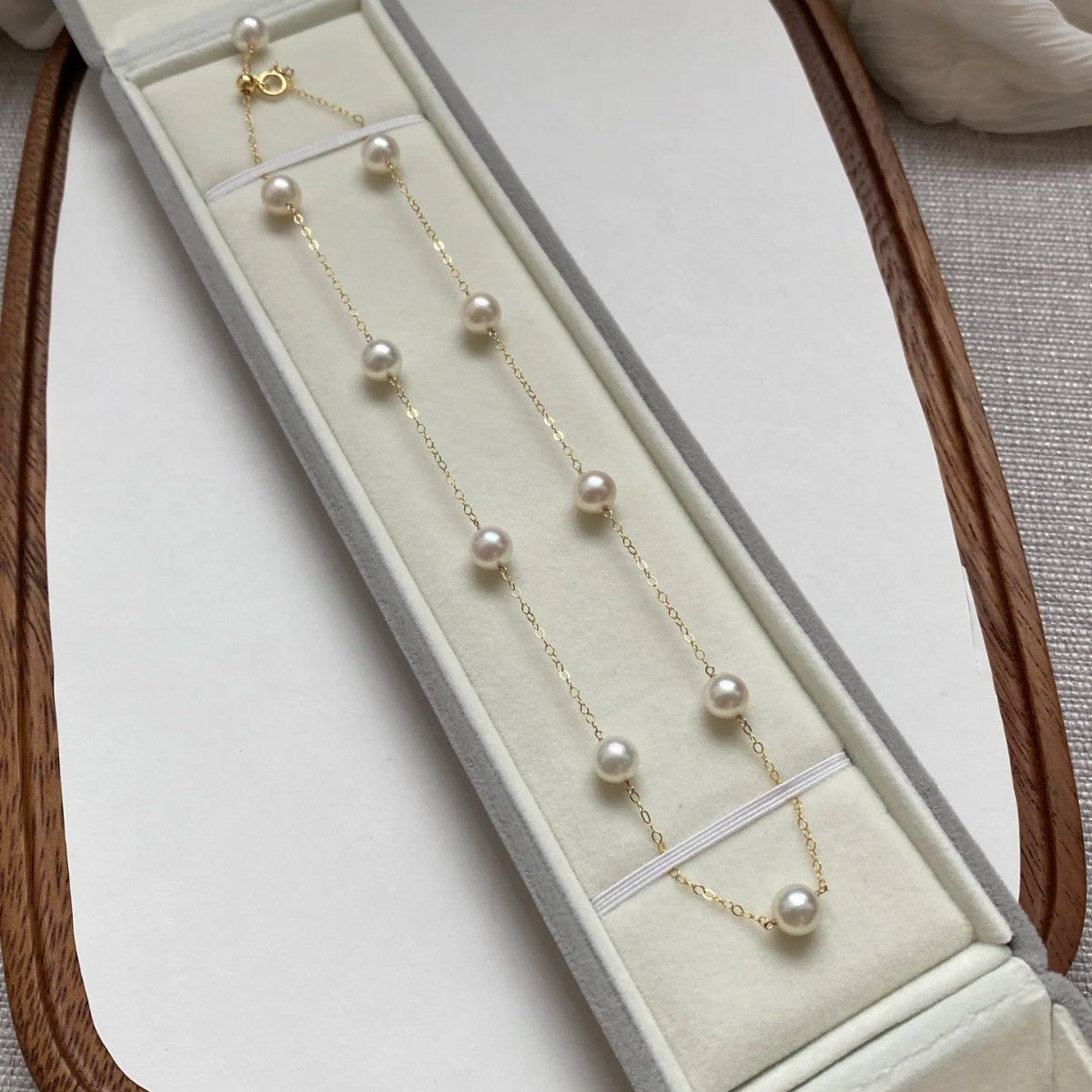 Starry Sky Shell Pearls Couple Valentine's Day Gift Necklace | Luxury Home Accessories | Heulog Glow