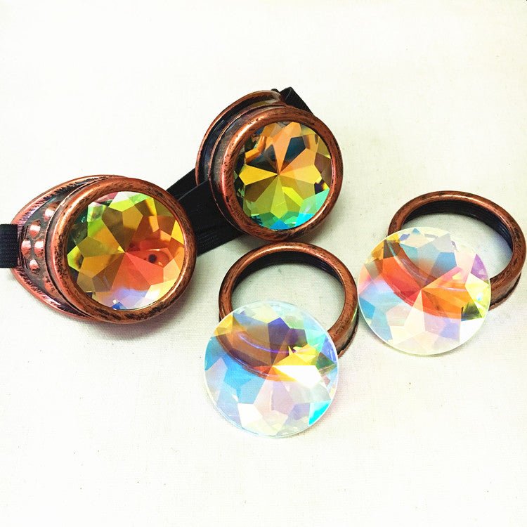 Steampunk Goggles Glasses | Luxury Home Accessories | Heulog Glow