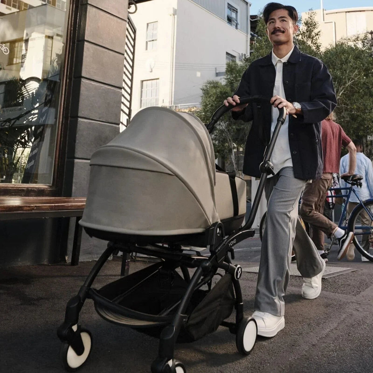 Stokke / Babyzen YOYO Newborn Shell - Olive | Luxury Home Accessories | Heulog Glow