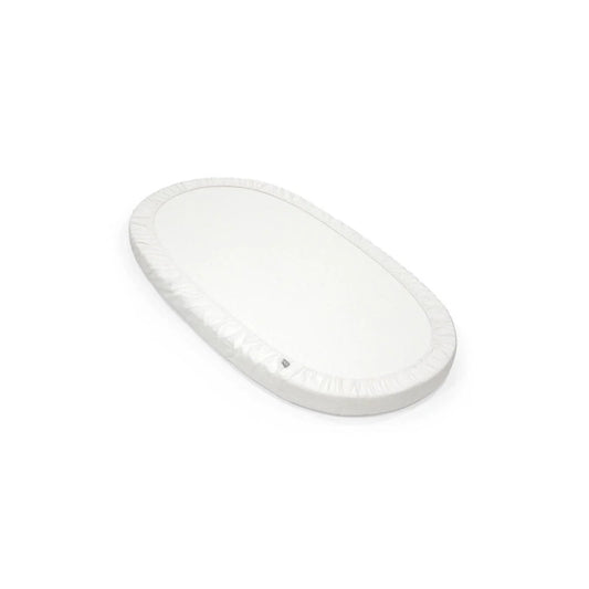 Stokke Sleepi Bed Fitted Sheet Ocs - White | Luxury Home Accessories | Heulog Glow