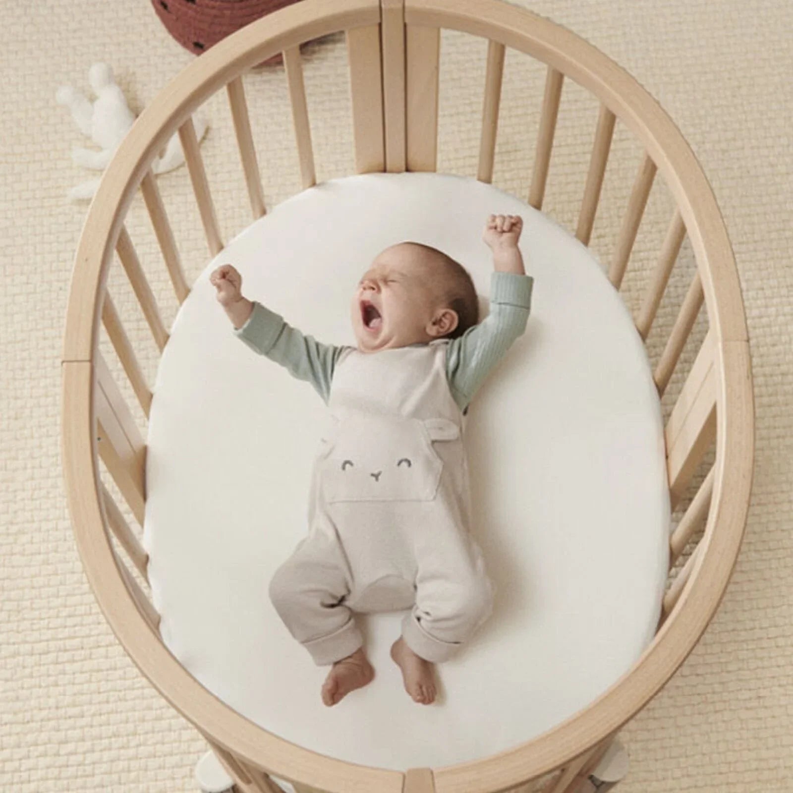 Stokke Sleepi Mini Bed - Natural | Luxury Home Accessories | Heulog Glow