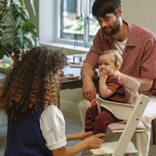 Stokke Tripp Trapp Baby Set² - Vanilla White | Luxury Home Accessories | Heulog Glow