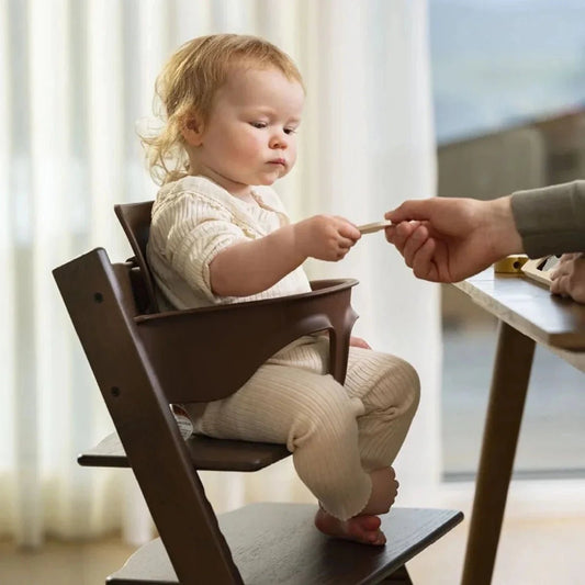 Stokke Tripp Trapp Baby Set² - Warm Brown | Luxury Home Accessories | Heulog Glow