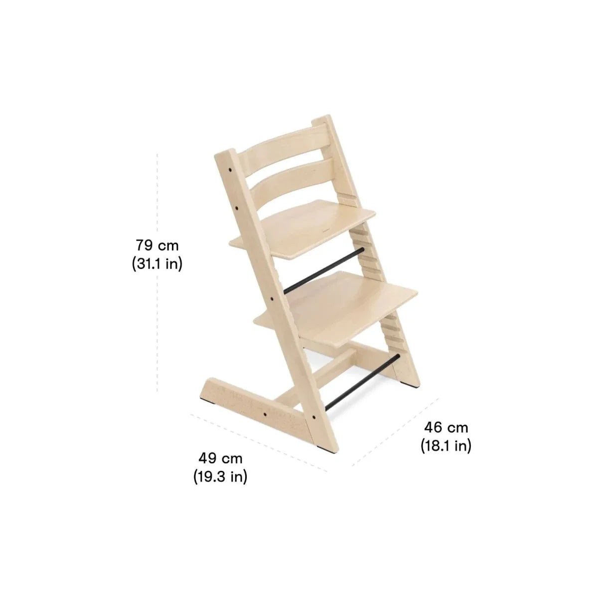 Stokke Tripp Trapp Highchair - Natural | Luxury Home Accessories | Heulog Glow