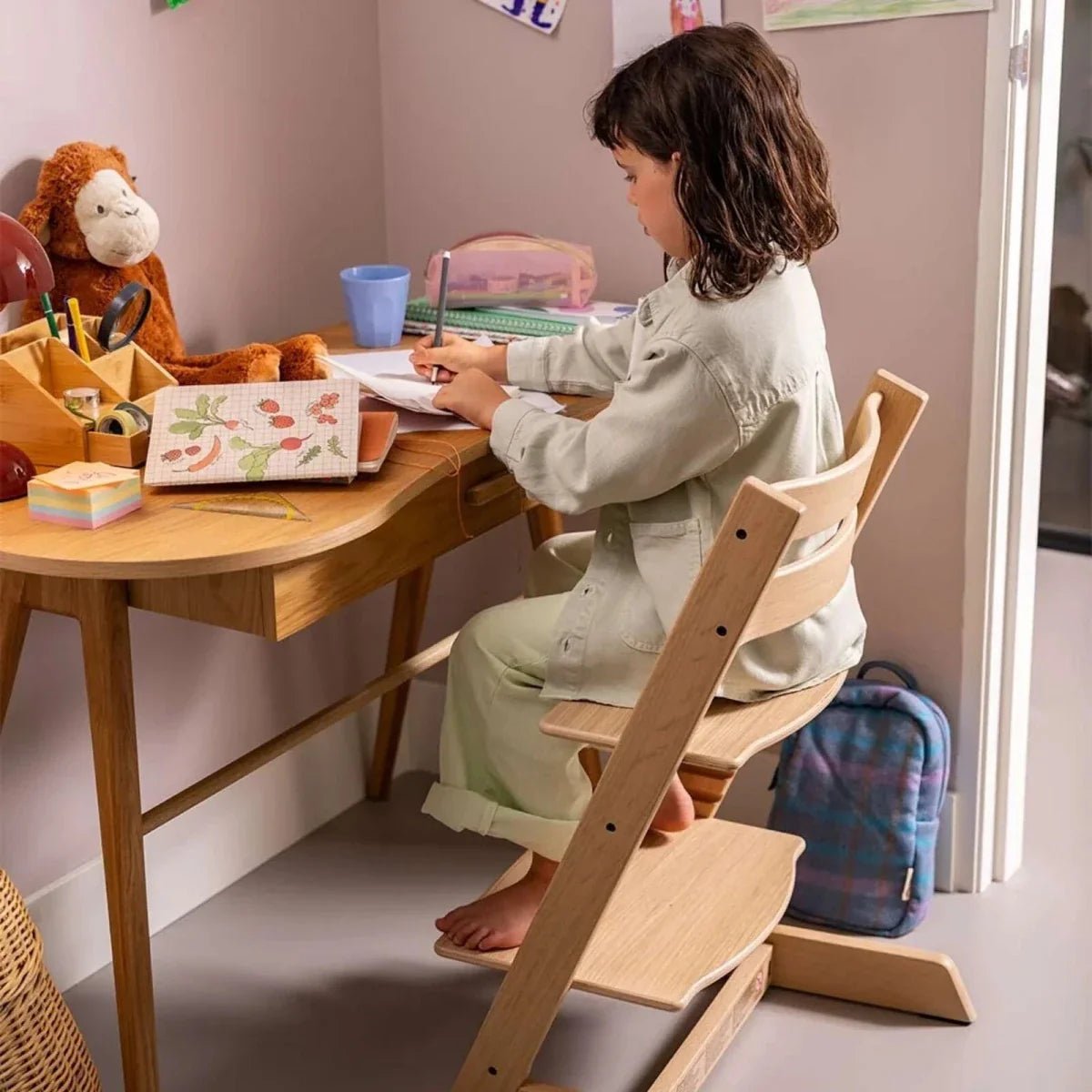 Stokke Tripp Trapp Highchair - Natural | Luxury Home Accessories | Heulog Glow
