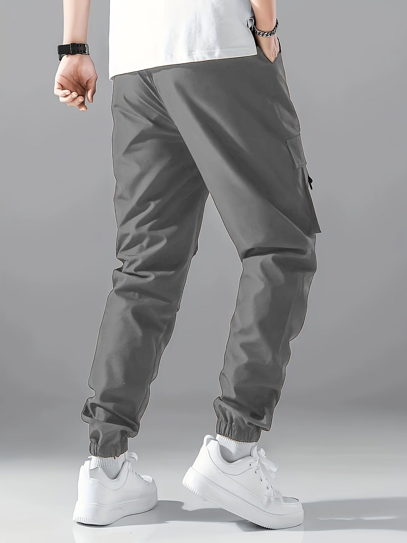Straight Ankle Tied Wear-resistant Overalls Casual Pants | Luxury Home Accessories | Heulog Glow