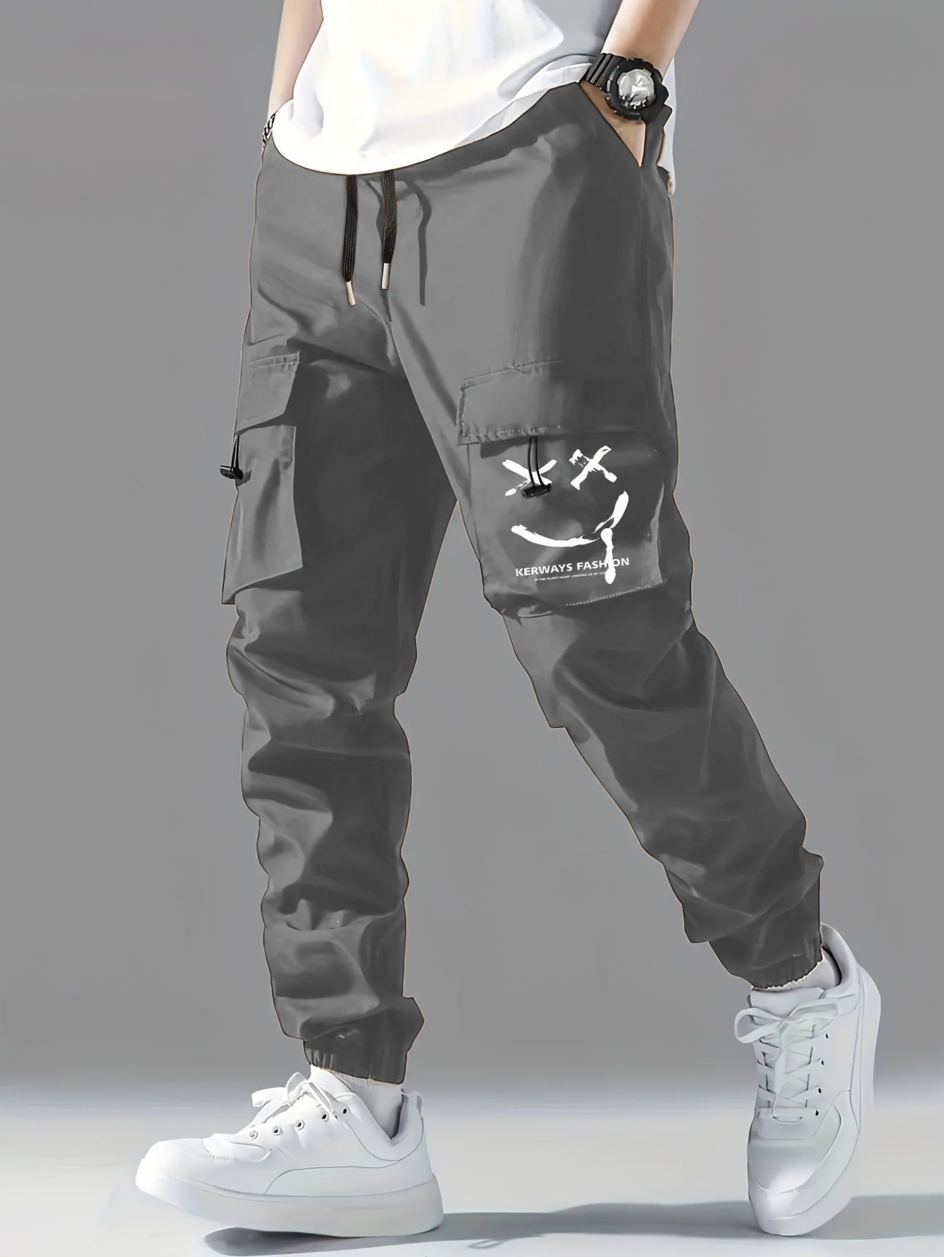 Straight Ankle Tied Wear-resistant Overalls Casual Pants | Luxury Home Accessories | Heulog Glow