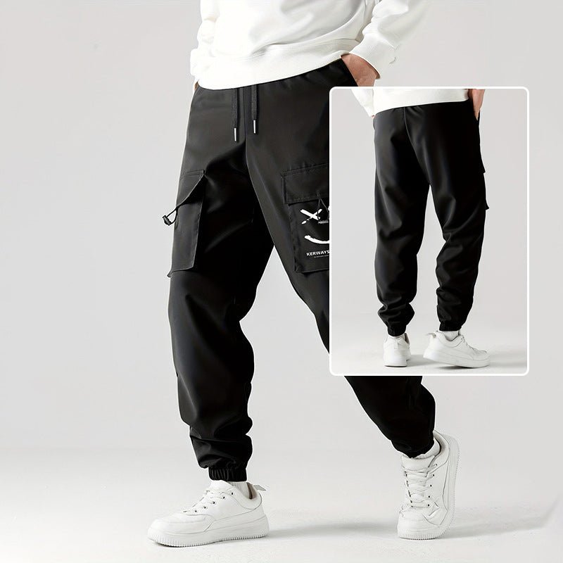 Straight Ankle Tied Wear-resistant Overalls Casual Pants | Luxury Home Accessories | Heulog Glow