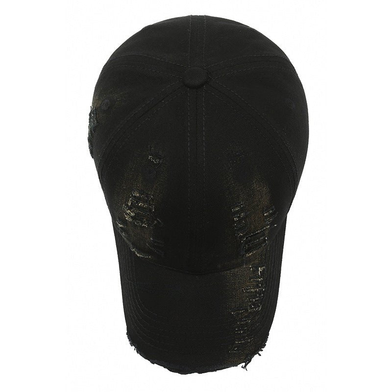 Street Hole Vintage Baseball Cap Men Do The Old Cowboy Washed | Luxury Home Accessories | Heulog Glow