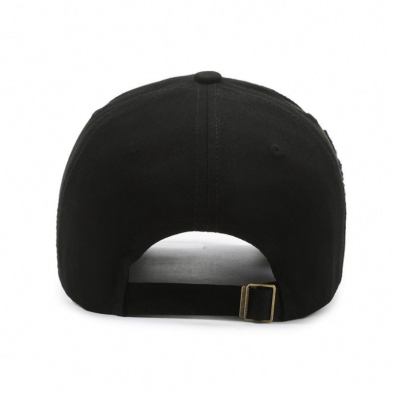 Street Hole Vintage Baseball Cap Men Do The Old Cowboy Washed | Luxury Home Accessories | Heulog Glow