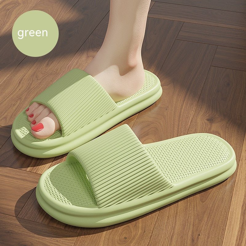 Striped Design Home Slippers For Women Men Soft Anti-slip Floor Bathroom Slippers Solid House Shoes | Luxury Home Accessories | Heulog Glow