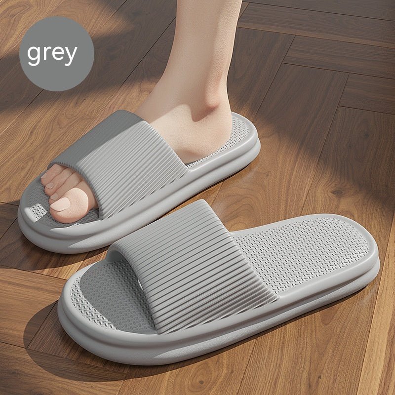 Striped Design Home Slippers For Women Men Soft Anti-slip Floor Bathroom Slippers Solid House Shoes | Luxury Home Accessories | Heulog Glow