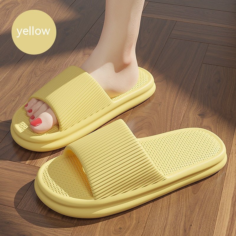 Striped Design Home Slippers For Women Men Soft Anti-slip Floor Bathroom Slippers Solid House Shoes | Luxury Home Accessories | Heulog Glow