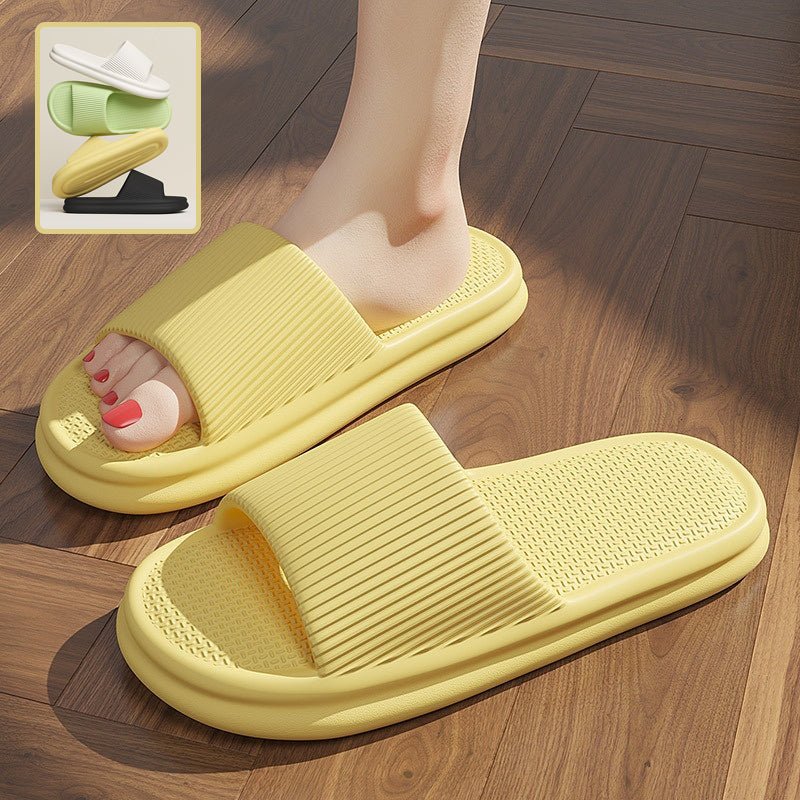 Striped Design Home Slippers For Women Men Soft Anti-slip Floor Bathroom Slippers Solid House Shoes | Luxury Home Accessories | Heulog Glow