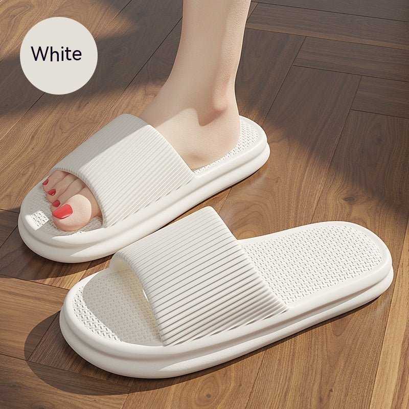 Striped Design Home Slippers For Women Men Soft Anti-slip Floor Bathroom Slippers Solid House Shoes | Luxury Home Accessories | Heulog Glow