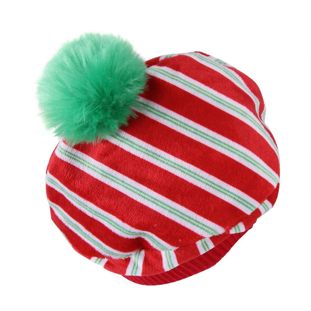 Striped Hat Headgear Cat Ornaments Cat Headgear With Ears | Luxury Home Accessories | Heulog Glow