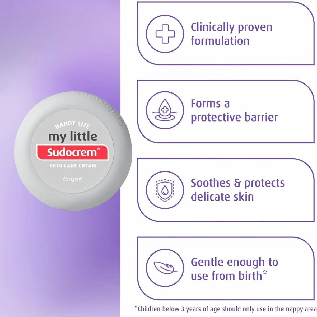 Sudocrem My Little Skin Care Cream 22g | Luxury Home Accessories | Heulog Glow