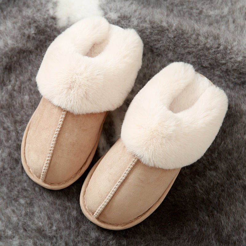 Suede cotton slippers | Luxury Home Accessories | Heulog Glow