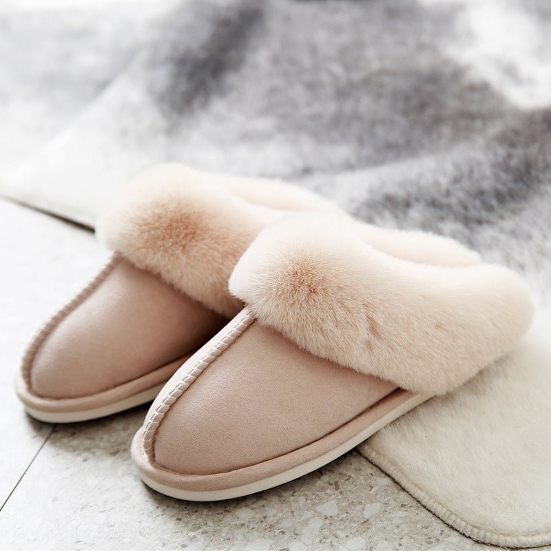 Suede cotton slippers | Luxury Home Accessories | Heulog Glow