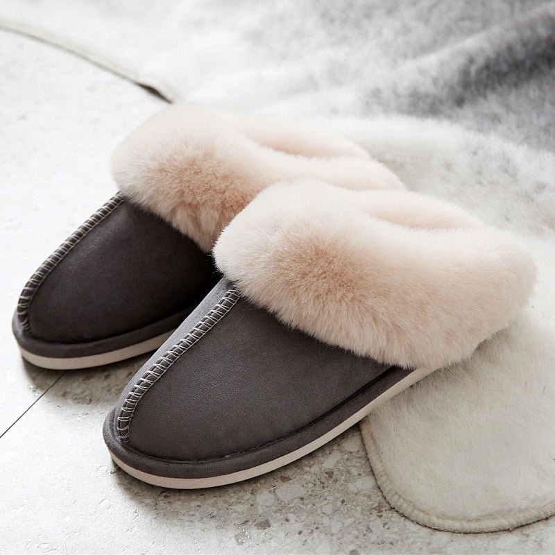 Suede cotton slippers | Luxury Home Accessories | Heulog Glow