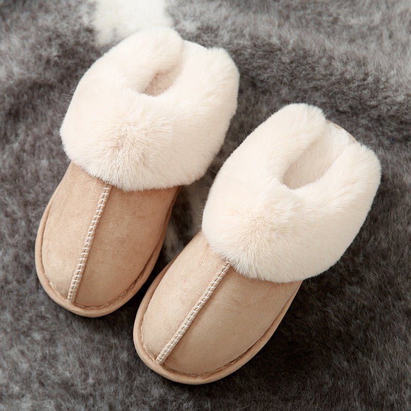 Suede cotton slippers | Luxury Home Accessories | Heulog Glow