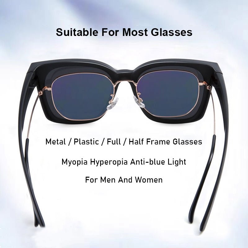 Summer Driving Sun Protection Polarized Light One Mirror Dual Use Anti Glare Trendy Sunglasses | Luxury Home Accessories | Heulog Glow