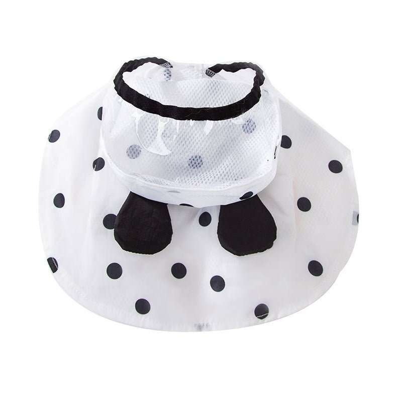 Summer Full Printed Polka Dot Bear Dog Poncho | Luxury Home Accessories | Heulog Glow