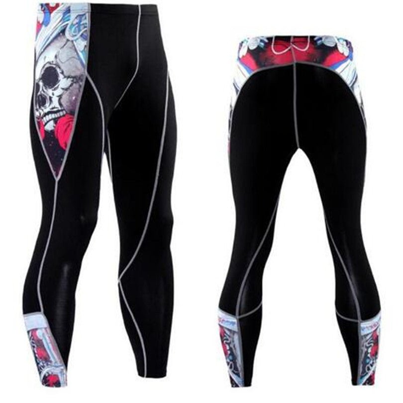 Summer Men's Blackout Compression Tight Fitting Pants | Luxury Home Accessories | Heulog Glow