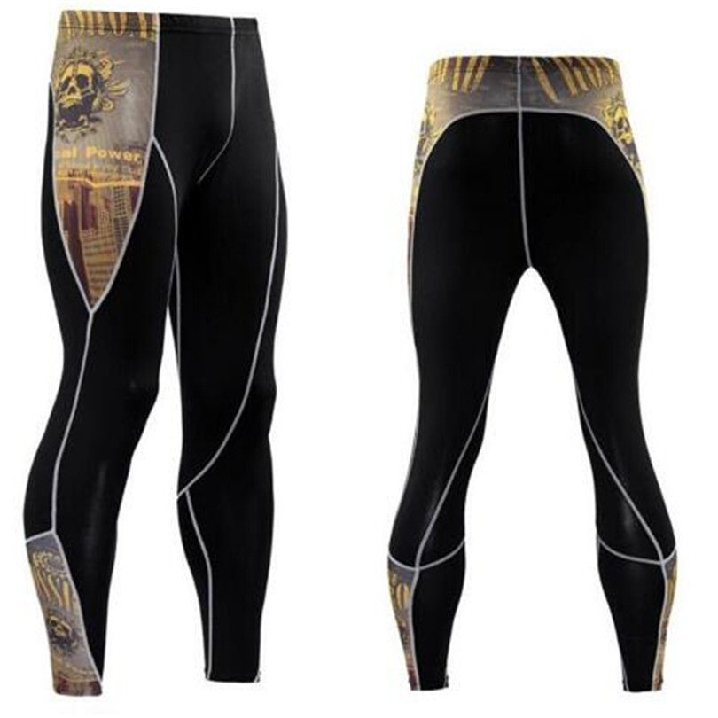 Summer Men's Blackout Compression Tight Fitting Pants | Luxury Home Accessories | Heulog Glow