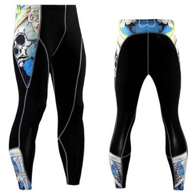 Summer Men's Blackout Compression Tight Fitting Pants | Luxury Home Accessories | Heulog Glow